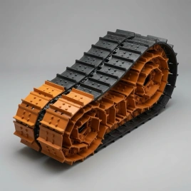 Гусеница (в сборе) Liebherr 5801944