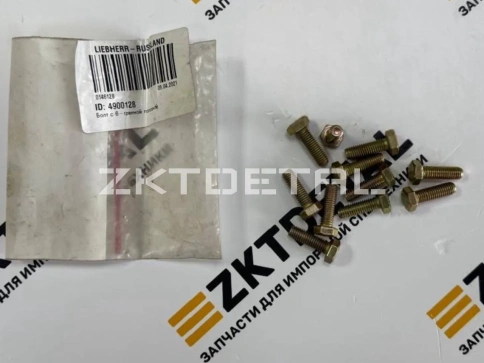 Болт шестигранный Liebherr 4900128 фото 1