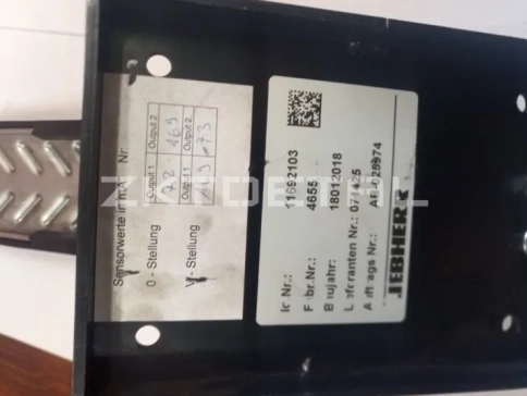 Педаль газа Liebherr 11692103 фото 3
