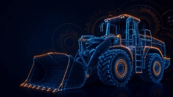 Liebherr представил новый линейный погрузчик L 588